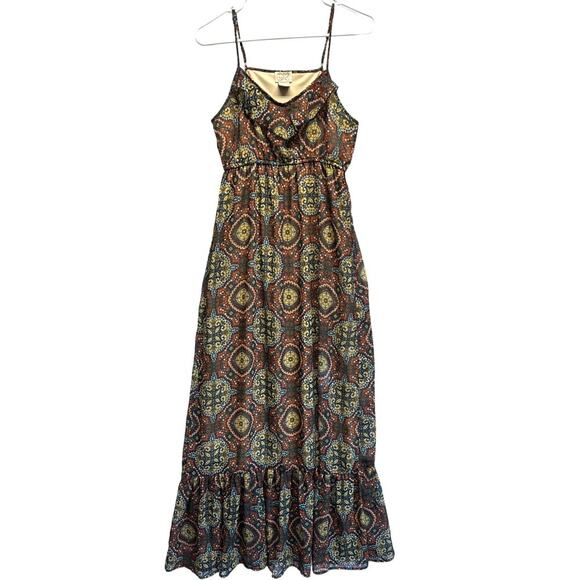 Eyelash Couture Woman Maxi Dress Babydoll Lined Festival Boho Coquette Y2K - Picture 1 of 10